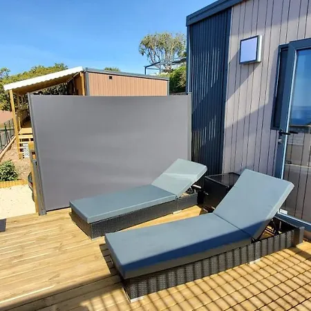 Kemp Mobil-Home Haut De Gamme Les Pieds Dans L'Eau